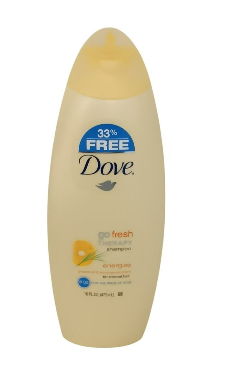 Dove Go Fresh Therapy Shampoo Grapefruit Lemongrass Normal Hair 16 oz. Discontin